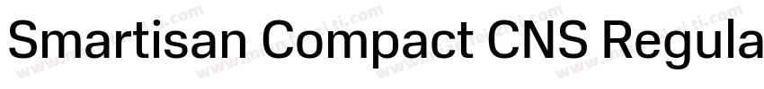 Smartisan Compact CNS Regular字体转换